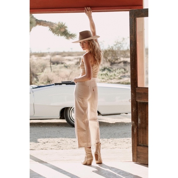 NWT Levi's Wellthread Hemp Ribcage Crop Wide Jeans - Picture 6 of 6